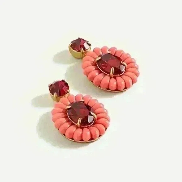 J Crew new Resin Statement Earrings - Picture 1 of 1